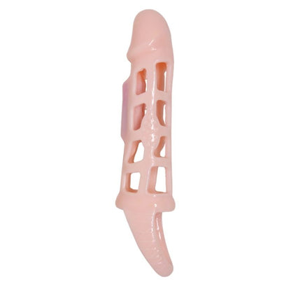 PRETTY LOVE - HARRISON PENIS EXTENDER COVER WITH VIBRATION AND STRAP 13.5 CM - Kink&Play