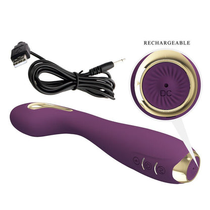 PRETTY LOVE - HECTOR ELECTROSHOCK VIBRATOR BY APP CONTROL PURPLE - Kink&Play