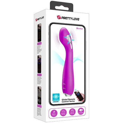 PRETTY LOVE - HECTOR ELECTROSHOCK VIBRATOR FREE APP VIOLET - Kink&Play