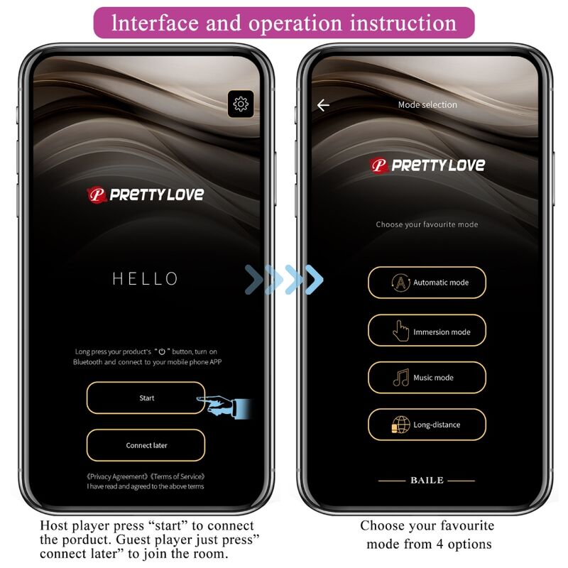 PRETTY LOVE - HECTOR ELECTROSHOCK VIBRATOR FREE APP VIOLET - Kink&Play