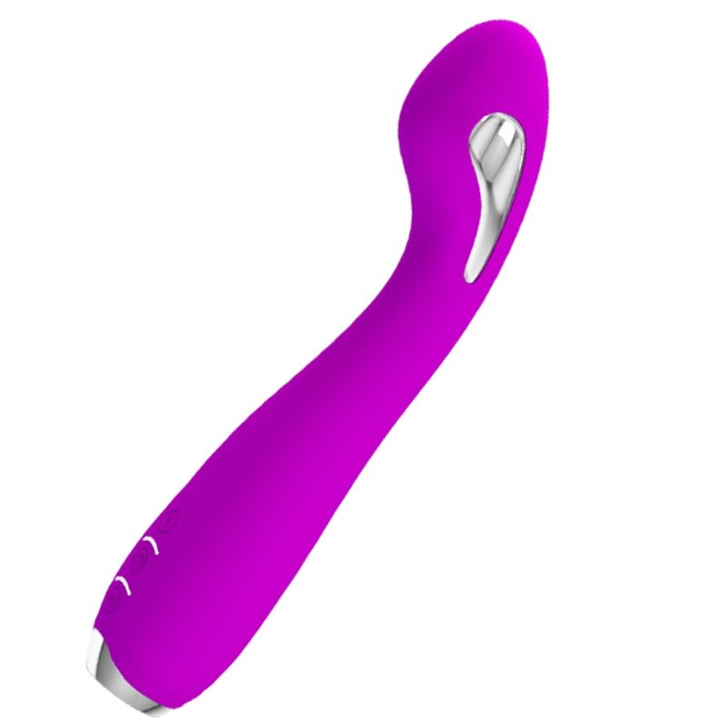 PRETTY LOVE - HECTOR RECHARGEABLE ELECTROSHOCK VIBRATOR WATERPROOF PURPLE - Kink&Play