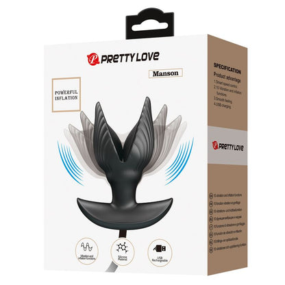 PRETTY LOVE - INFLATABLE & RECHARGEABLE ANAL PLUG - Kink&Play