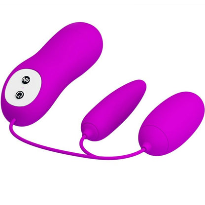 PRETTY LOVE - IRMA DOUBLE VIBRATING EGG - Kink&Play