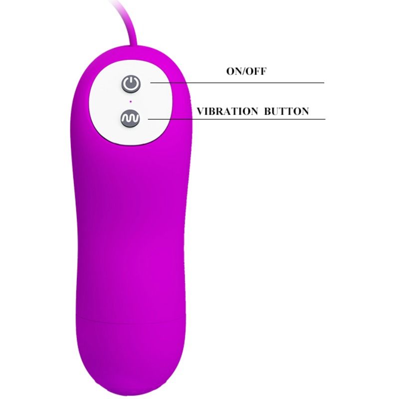 PRETTY LOVE - IRMA DOUBLE VIBRATING EGG - Kink&Play