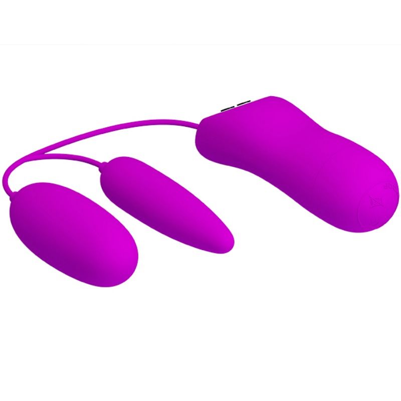PRETTY LOVE - IRMA DOUBLE VIBRATING EGG - Kink&Play