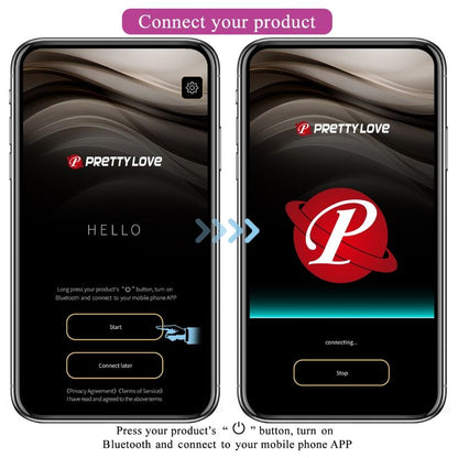 PRETTY LOVE - JEFFERSON APP CONTROLLED ANAL PLUG PURPLE - Kink&Play