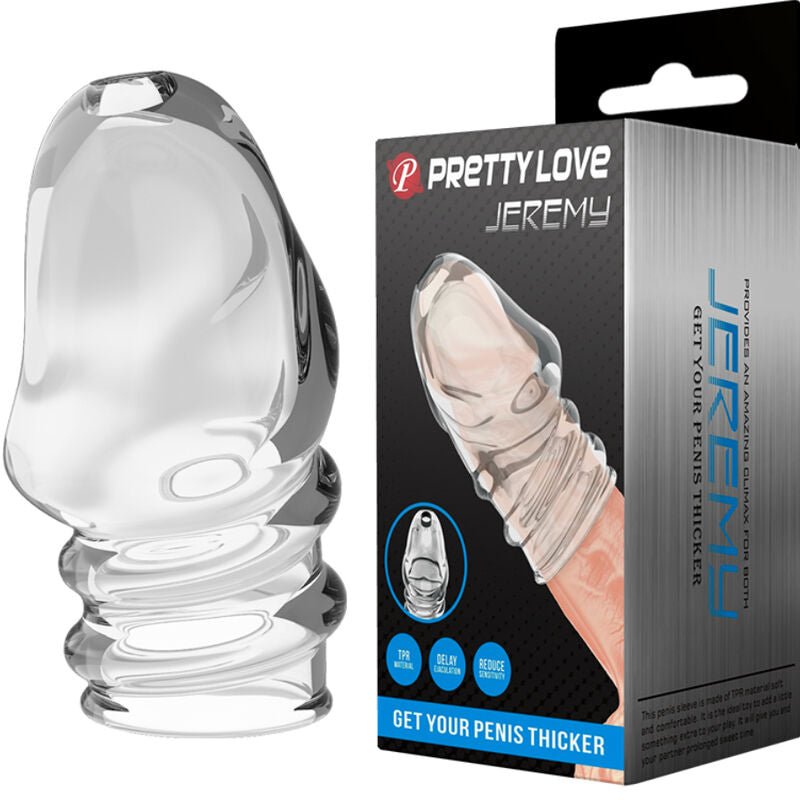 PRETTY LOVE - JEREMY TRANSPARENT PENIS THICKER - Kink&Play