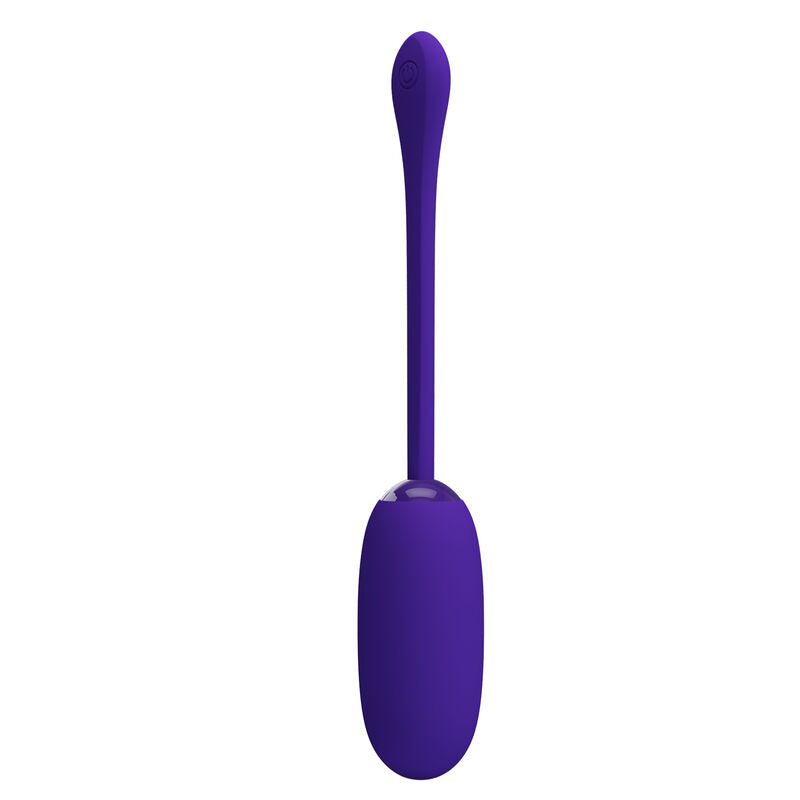 PRETTY LOVE - JULIUS WATERPROOF - RECHARGEABLE VIBRATING EGG PURPLE - Kink&Play