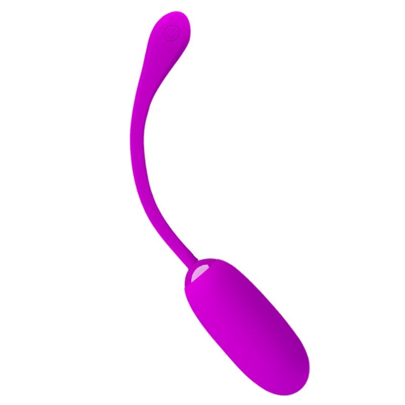 PRETTY LOVE - JULIUS WATERPROOF - RECHARGEABLE VIBRATING EGG PURPLE - Kink&Play