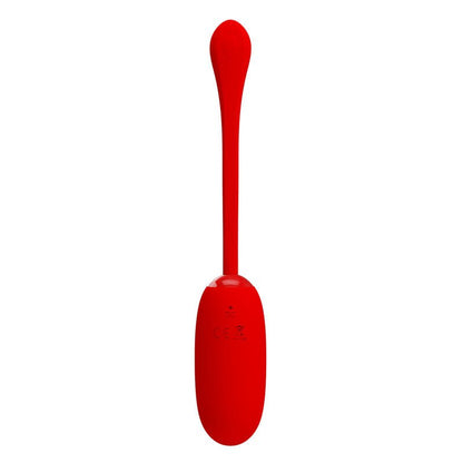 PRETTY LOVE - JULIUS WATERPROOF - RECHARGEABLE VIBRATING EGG RED - Kink&Play