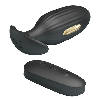 PRETTY LOVE - KELLY PLUG ANAL RECHARGEABLE VIBRATOR BLACK - Kink&Play