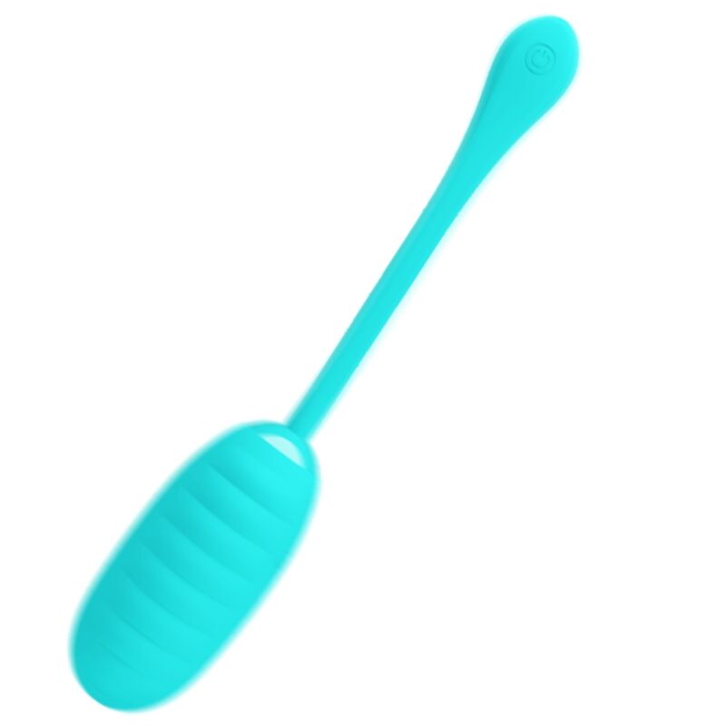 PRETTY LOVE - KIRK RECHARGEABLE VIBRATING EGG LIGHT GREEN - Kink&Play