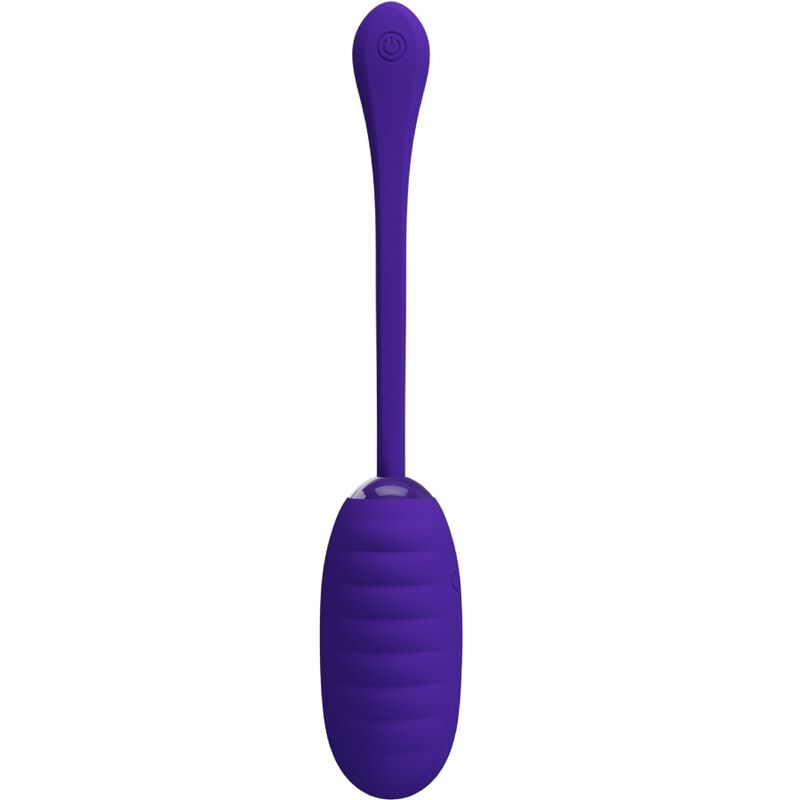 PRETTY LOVE - KIRK RECHARGEABLE VIBRATING EGG PURPLE - Kink&Play