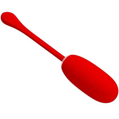 PRETTY LOVE - KIRK RECHARGEABLE VIBRATING EGG RED - Kink&Play