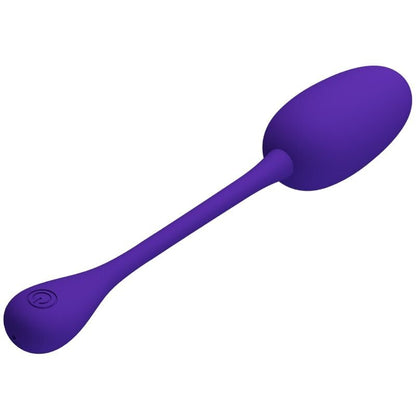 PRETTY LOVE - KNUCKER PURPLE RECHARGEABLE VIBRATING EGG - Kink&Play