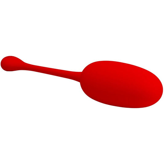 PRETTY LOVE - KNUCKER RED RECHARGEABLE VIBRATING EGG - Kink&Play