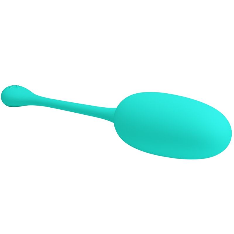 PRETTY LOVE - KNUCKER WATER GREEN RECHARGEABLE VIBRATING EGG - Kink&Play