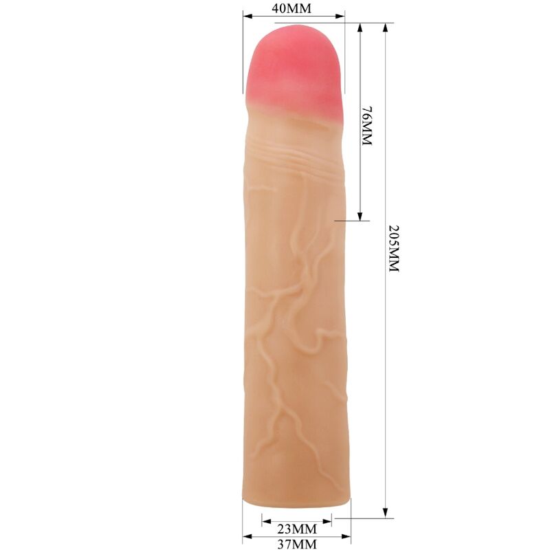 PRETTY LOVE - KYLIAN PENIS EXTENDER COVER FLESH - Kink&Play