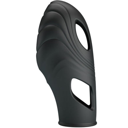 PRETTY LOVE - LICH SILICONE FINGER VIBRATOR BLACK - Kink&Play