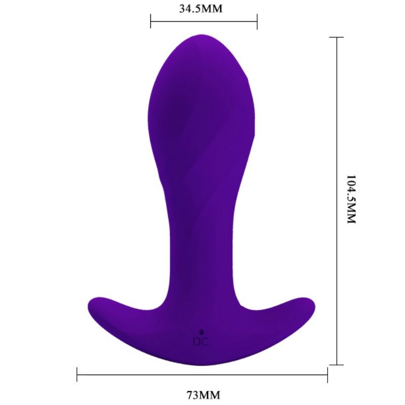 PRETTY LOVE - LILAC ANAL VIBRATOR - Kink&Play