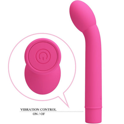 PRETTY LOVE - LOGAN G - SPOT VIBRATOR 10 VIBRATIONS PINK - Kink&Play