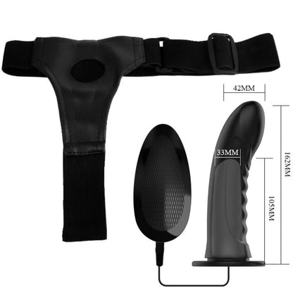 PRETTY LOVE - MARVIN STRAP ON WITH VIBRATION AND HOLLOW DILDO - Kink&Play