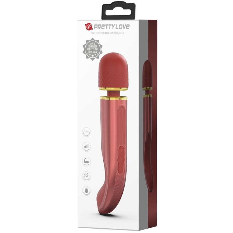 PRETTY LOVE - MASSAGER 7 VIBRATION MODES PINK - Kink&Play