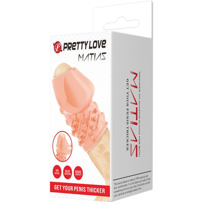 PRETTY LOVE - MATIAS NATURAL PENIS THICKER - Kink&Play