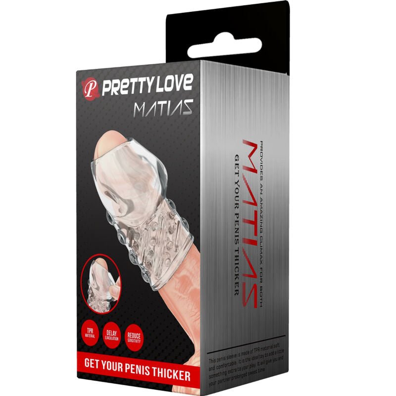 PRETTY LOVE - MATIAS TRANSPARENT PENIS THICKER - Kink&Play