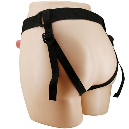 PRETTY LOVE - MAVIS HARNESS UNIVERSAL BRIEFS WITH DILDO 19 CM NATURAL - Kink&Play