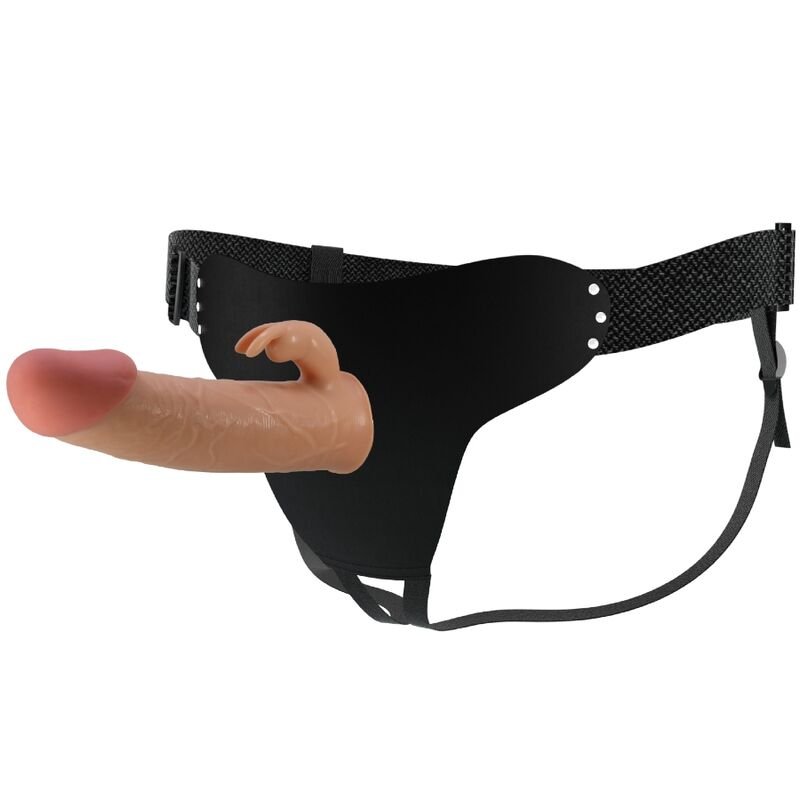 PRETTY LOVE - MAVIS HARNESS UNIVERSAL BRIEFS WITH DILDO 19 CM NATURAL - Kink&Play