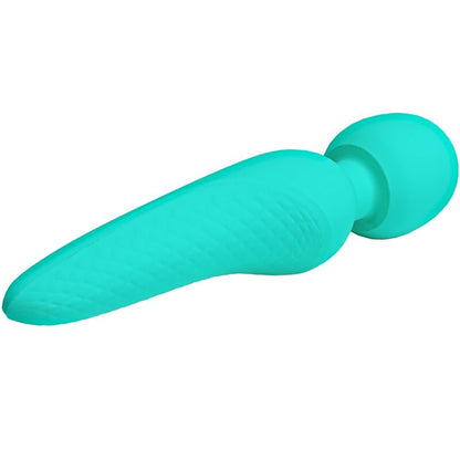 PRETTY LOVE - MEREDITH MASSAGER 12 VIBRATION MODES AQUA GREEN - Kink&Play