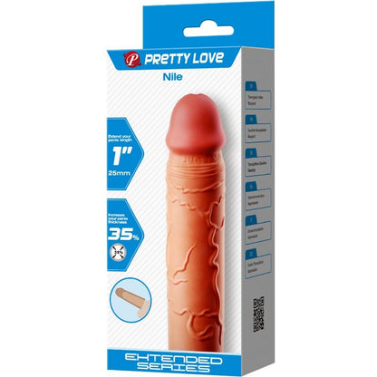 PRETTY LOVE - NILE PENIS EXTENDER COVER FLESH - Kink&Play
