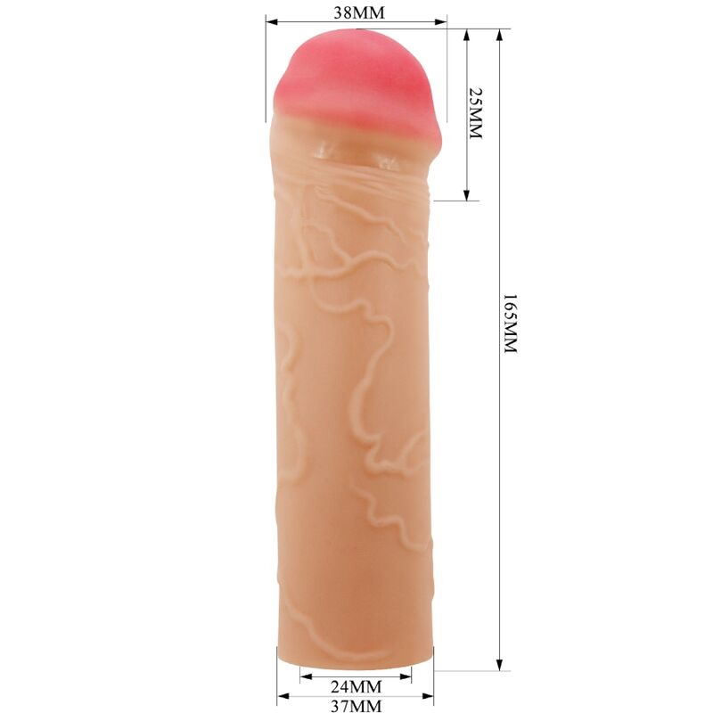 PRETTY LOVE - NILE PENIS EXTENDER COVER FLESH - Kink&Play