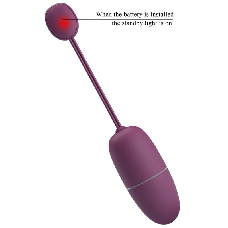 PRETTY LOVE - NYMPH VIBRATING EGG APP CONTROLLED LILA - Kink&Play
