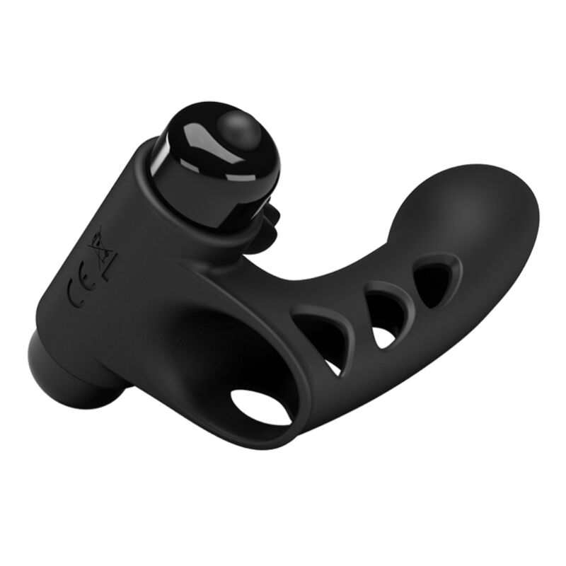 PRETTY LOVE - ORLANDO BLACK VIBRATOR FINGER COVER - Kink&Play