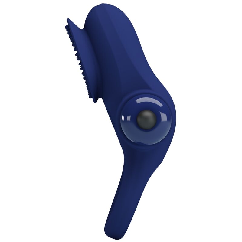PRETTY LOVE - PALLE RING WITH VIBRATION BLUE - Kink&Play