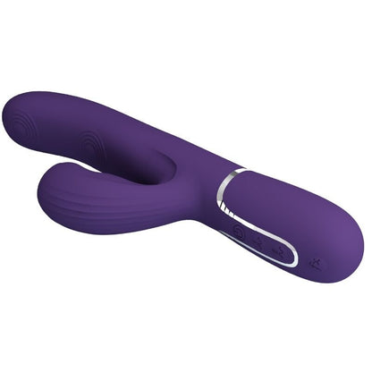 PRETTY LOVE - PERLITA G - SPOT VIBRATOR 3 IN 1 MULTIFUNCTION PURPLE - Kink&Play