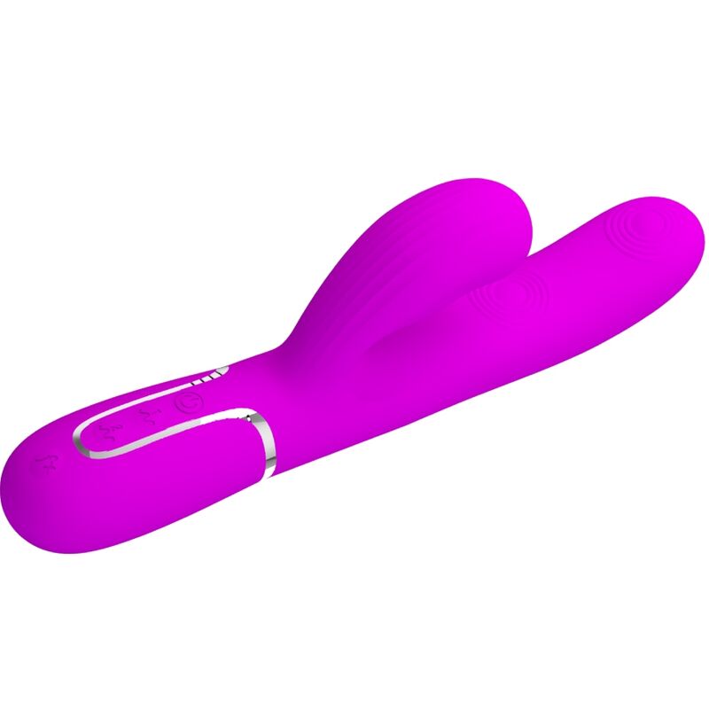 PRETTY LOVE - PERLITA MULTIFUNCTION 3 IN 1 G - SPOT VIBRATOR VIOLET - Kink&Play
