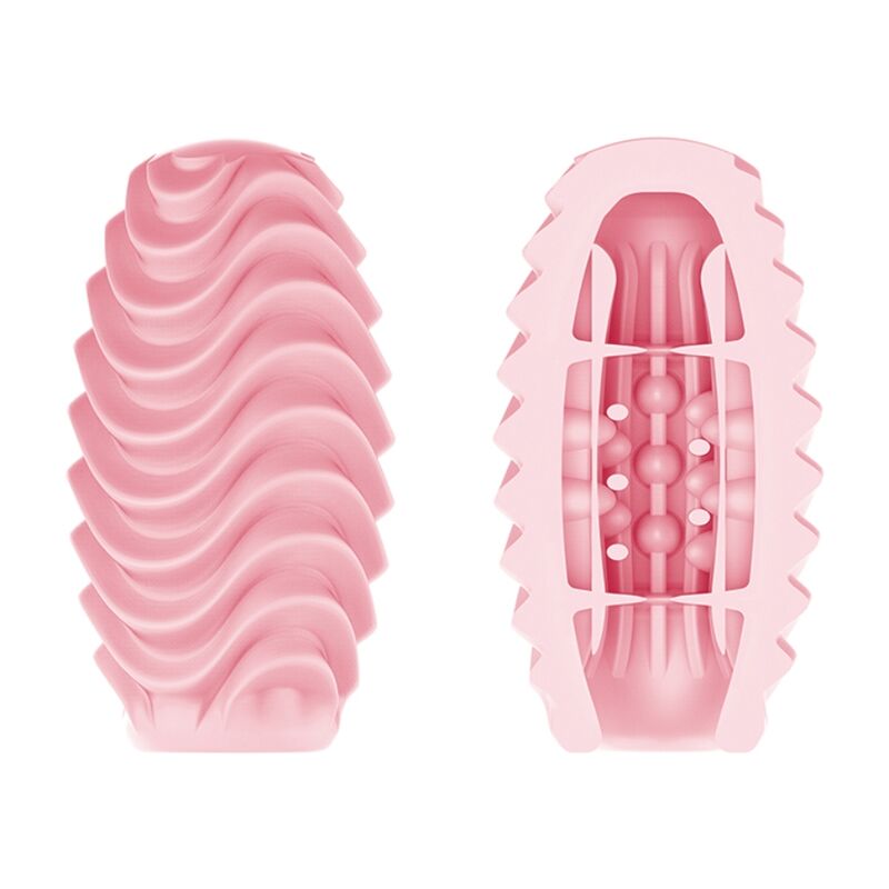 PRETTY LOVE - PINK DOUBLE SIDED MASTURBATOR EGG - Kink&Play