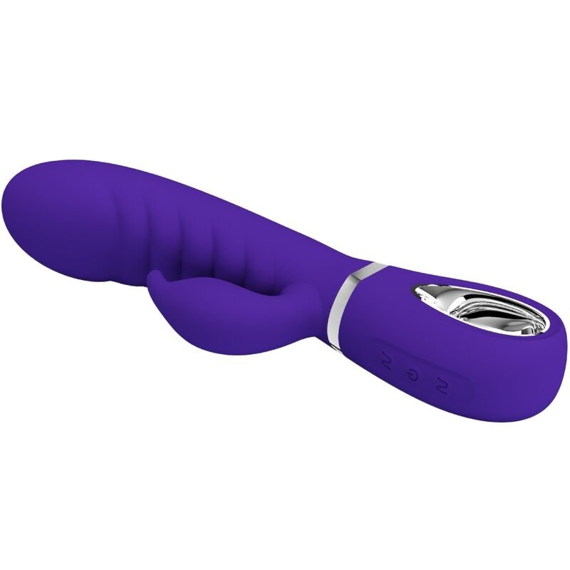 PRETTY LOVE - PRESCOTT MULTIFUNCTION G - SPOT VIBRATOR PURPLE - Kink&Play