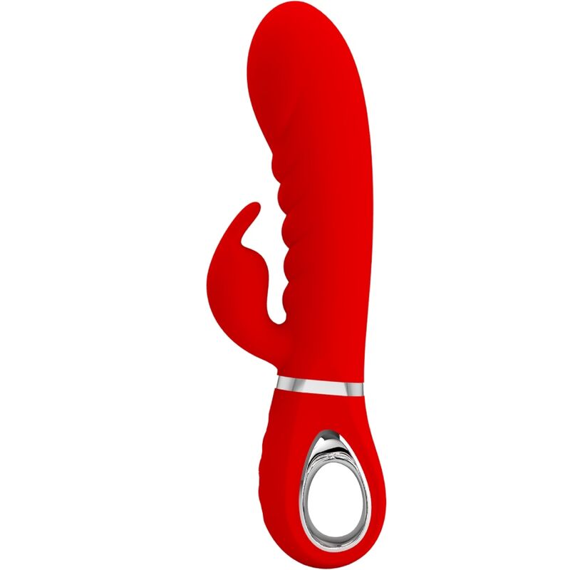 PRETTY LOVE - PRESCOTT MULTIFUNCTION G - SPOT VIBRATOR RED - Kink&Play