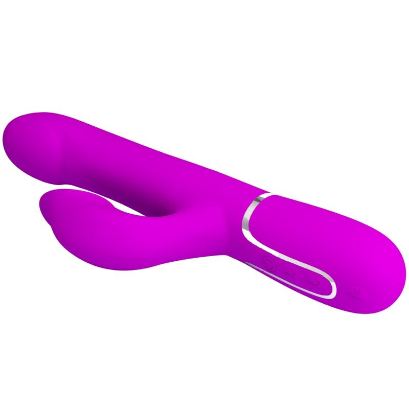 PRETTY LOVE - RABBIT VIBRATOR PEARLS VIOLET - Kink&Play