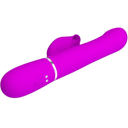 PRETTY LOVE - RABBIT VIBRATOR PEARLS VIOLET - Kink&Play