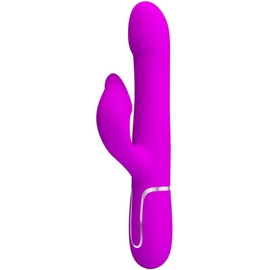 PRETTY LOVE - RABBIT VIBRATOR PEARLS VIOLET - Kink&Play