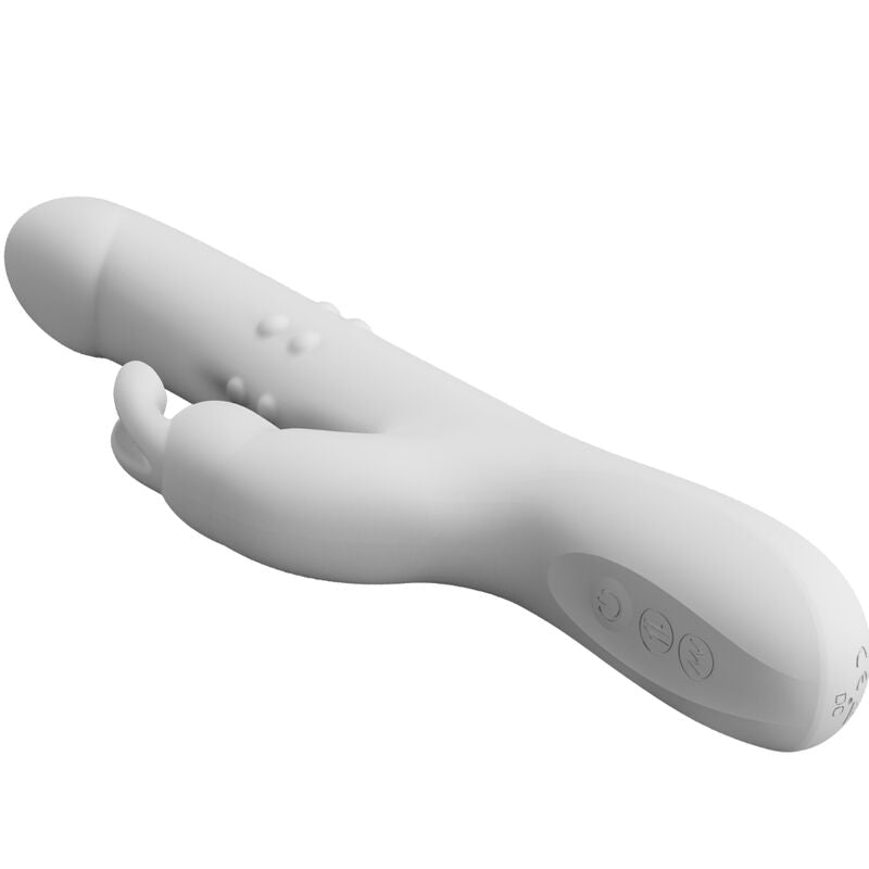 PRETTY LOVE - REESE VIBRATOR WITH SILVER ROTATION - Kink&Play