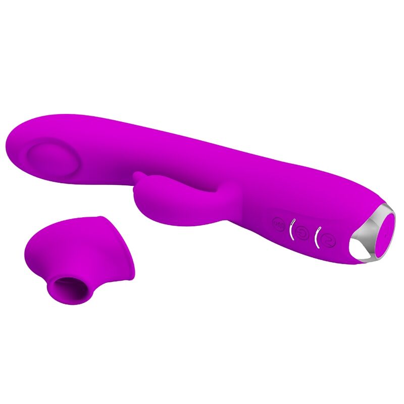 PRETTY LOVE - REGINA VIBRATOR - RECHARGEABLE STIMULATING WAVES PURPLE - Kink&Play