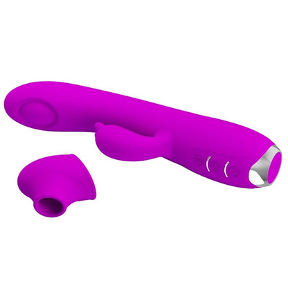 PRETTY LOVE - REGINA VIBRATOR - RECHARGEABLE STIMULATING WAVES PURPLE - Kink&Play