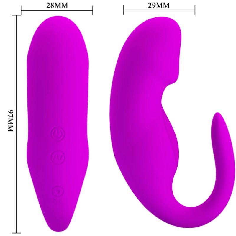 PRETTY LOVE - REMOTE CONTROL STIMULATING CLAMP - Kink&Play