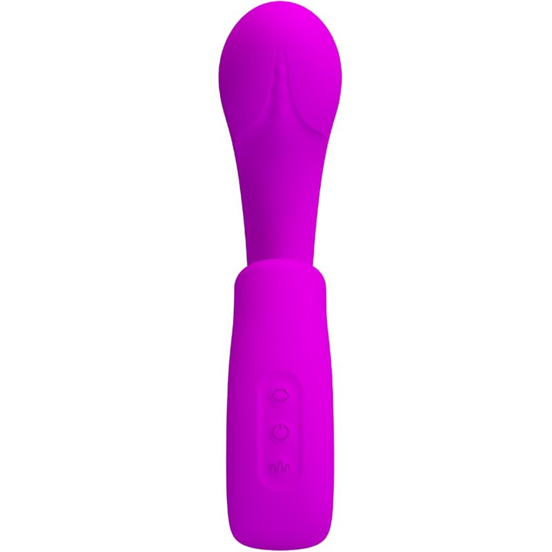 PRETTY LOVE - SIBEL SIBEL G - SPOT VIBRATOR + CLITORIS STIMULATOR 10 VIBRATIONS PURPLE - Kink&Play